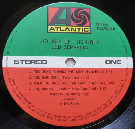 Led Zeppelin - Houses Of The Holy (Vinyl, LP, Album, Limited Editio...