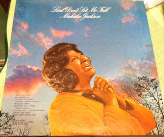 Mahalia Jackson - Lord Don't Let Me Fall (Vinyl, LP, Album) Very Good Plus (VG+) / Good Plus (G+)