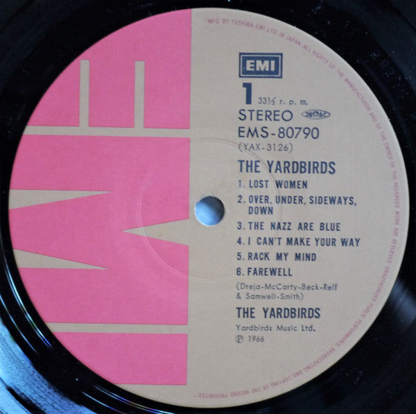 The Yardbirds - The Yardbirds (Vinyl, LP, Album, Reissue, Stereo)