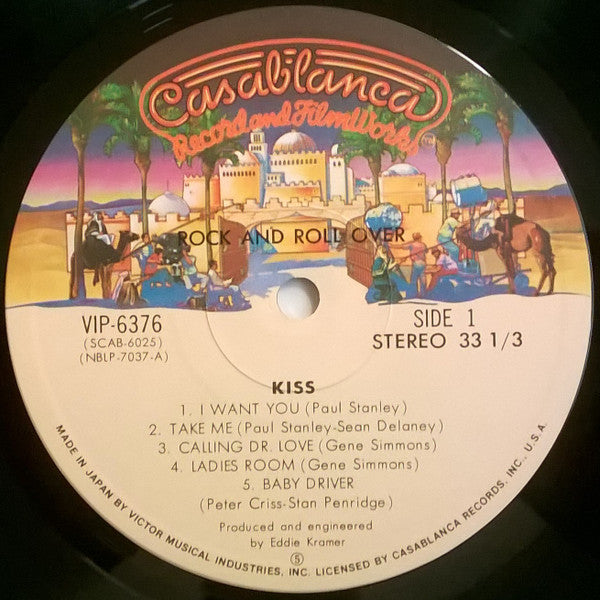 Kiss - Rock And Roll Over (Vinyl, LP, Album, Reissue)