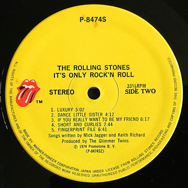The Rolling Stones - It's Only Rock 'N Roll (Vinyl, LP, Album)