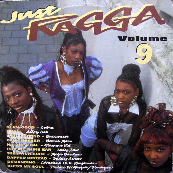Various - Just Ragga Volume 9 (2xVinyl, LP, Compilation) Very Good (VG) / Very Good Plus (VG+)