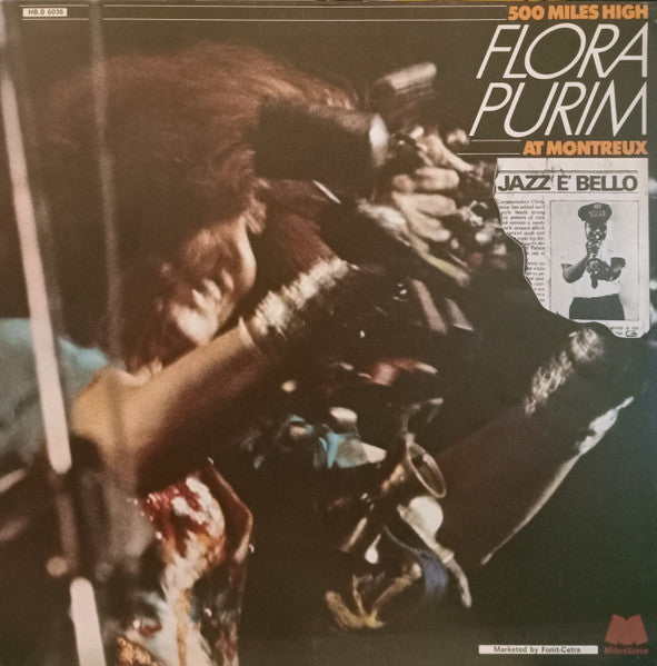 Flora Purim - 500 Miles High - Flora Purim At Montreux (Vinyl, LP) Very Good (VG) / Very Good (VG)