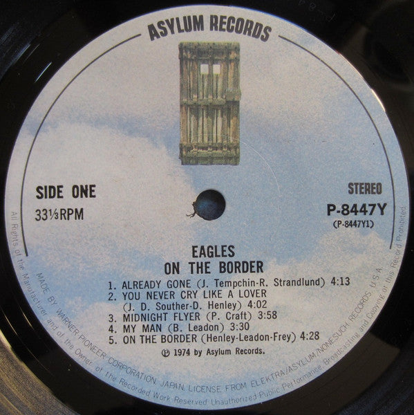 Eagles - On The Border (Vinyl, LP, Album, Stereo) Near Mint (NM or M-) / Very Good (VG)