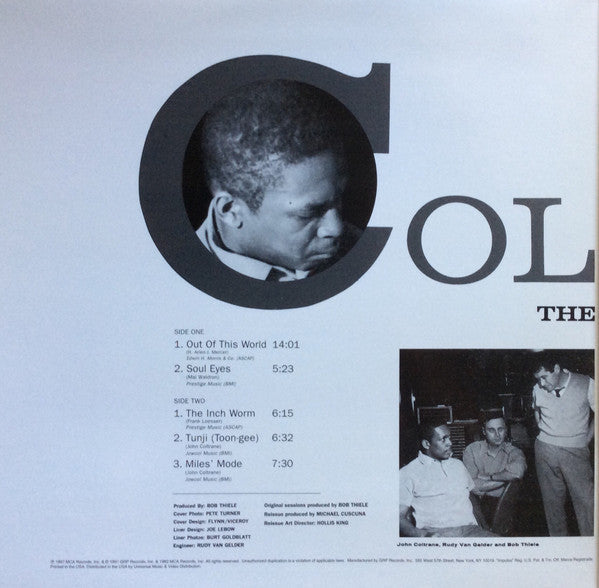 The John Coltrane Quartet - Coltrane (Vinyl, LP, Album, Limited Edi...