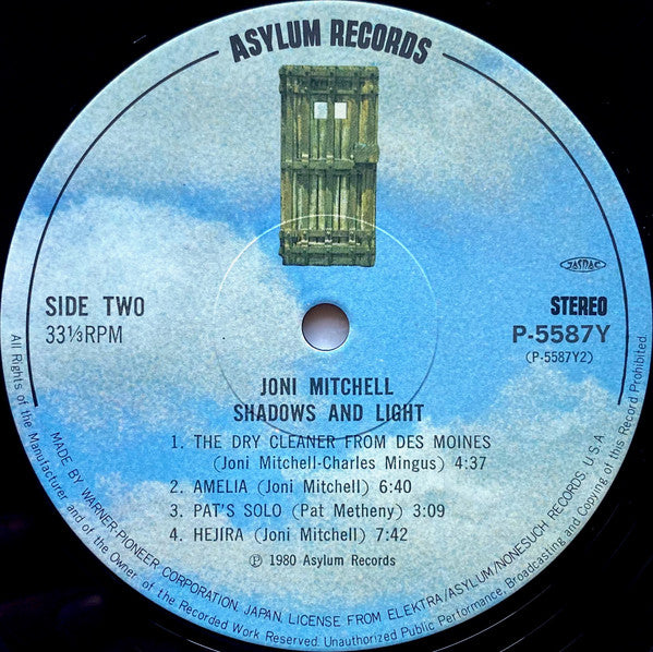 Joni Mitchell - Shadows And Light (Vinyl, LP, Album)