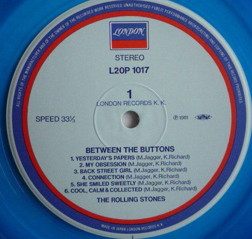 The Rolling Stones - Between The Buttons (Vinyl, LP, Album, Reissue) Near Mint (NM or M-) / Very Good Plus (VG+)