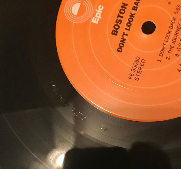 Boston - Don't Look Back (Vinyl, LP, Album, Stereo) Good Plus (G+) / Good Plus (G+)