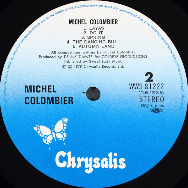 Michel Colombier - Michel Colombier (Vinyl, LP) Very Good Plus (VG+) / Very Good Plus (VG+)