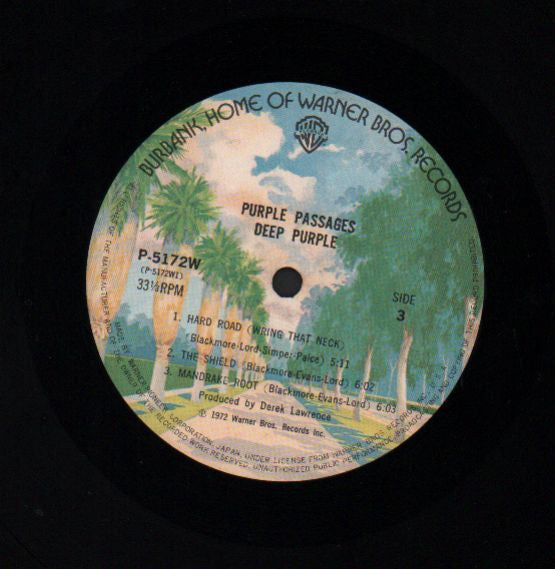 Deep Purple - Purple Passages (2xVinyl, LP, Compilation, Stereo) Very Good Plus (VG+) / Very Good (VG)