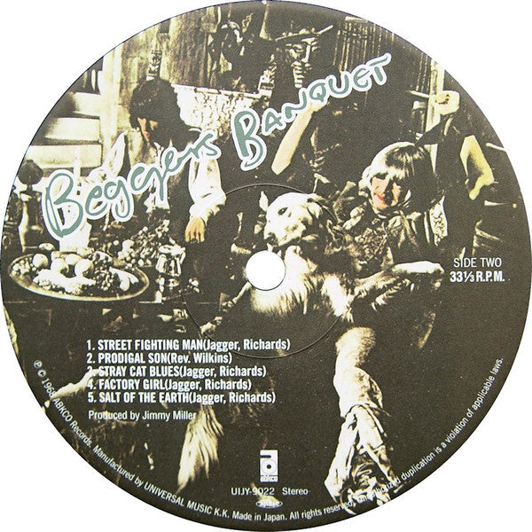 The Rolling Stones - Beggars Banquet (Vinyl, LP, Album, Reissue, Stereo) Very Good Plus (VG+) / Near Mint (NM or M-)