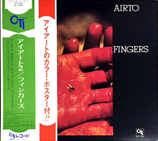Airto Moreira - Fingers (Vinyl, LP, Album) Near Mint (NM or M-) / Very Good (VG)