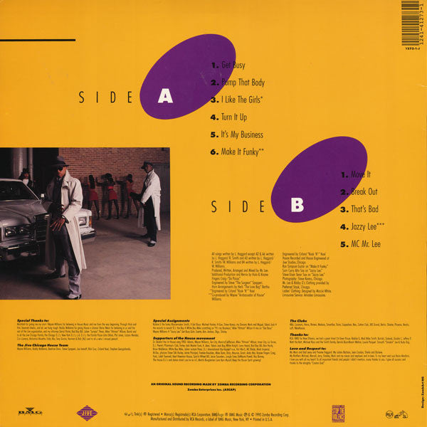 Mr. Lee - Get Busy (Vinyl, LP, Album) Good Plus (G+) / Very Good Plus (VG+)