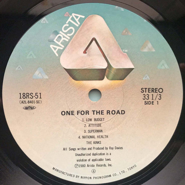 The Kinks - One For The Road (Vinyl, LP, Album)