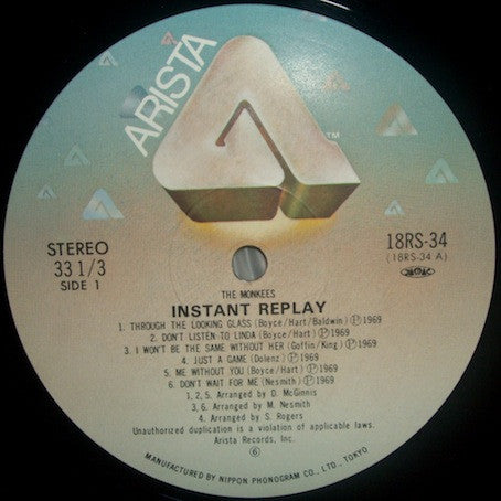 The Monkees - Instant Replay (Vinyl, LP, Album, Reissue)
