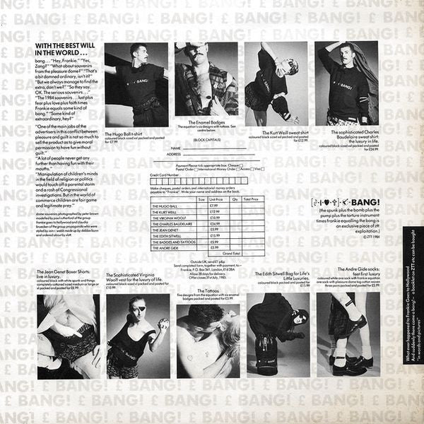 Frankie Goes To Hollywood - Bang! (Vinyl, LP, Mini-Album, Compilation, Promo, Stereo) Very Good Plus (VG+) / Good (G)