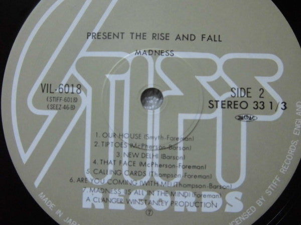 Madness - The Rise And Fall (Vinyl, LP, Album)