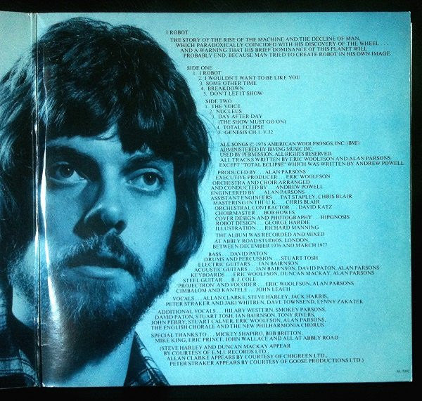 The Alan Parsons Project - I Robot (Vinyl, LP, Album) Very Good Plus (VG+) / Very Good Plus (VG+)