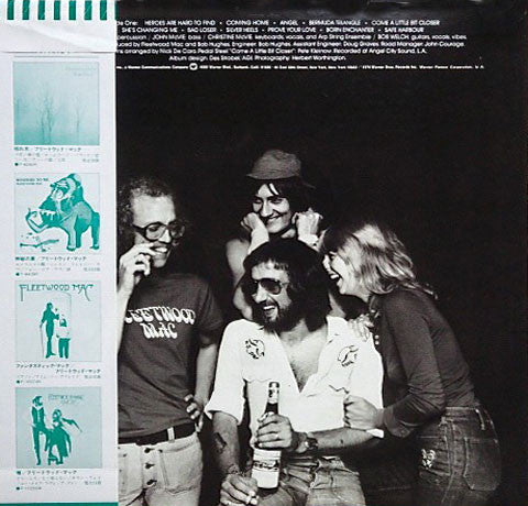 Fleetwood Mac - Heroes Are Hard To Find (Vinyl, LP, Album, Reissue, Stereo) Near Mint (NM or M-) / Very Good Plus (VG+)
