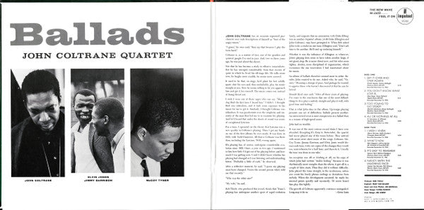 The John Coltrane Quartet - Ballads = バラード (Vinyl, LP, Album, Reiss...