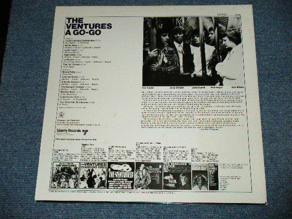 The Ventures - À Go-Go (Vinyl, LP, Album, Reissue, Stereo) Very Good Plus (VG+) / Very Good (VG)