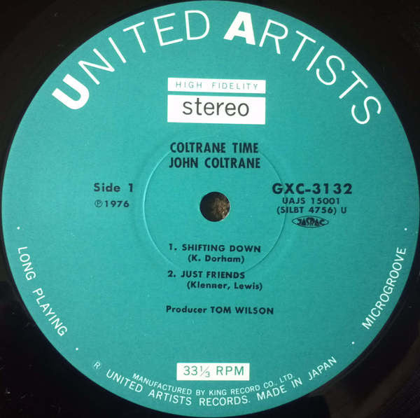 John Coltrane - Coltrane Time (Vinyl, LP, Album, Reissue, Stereo)