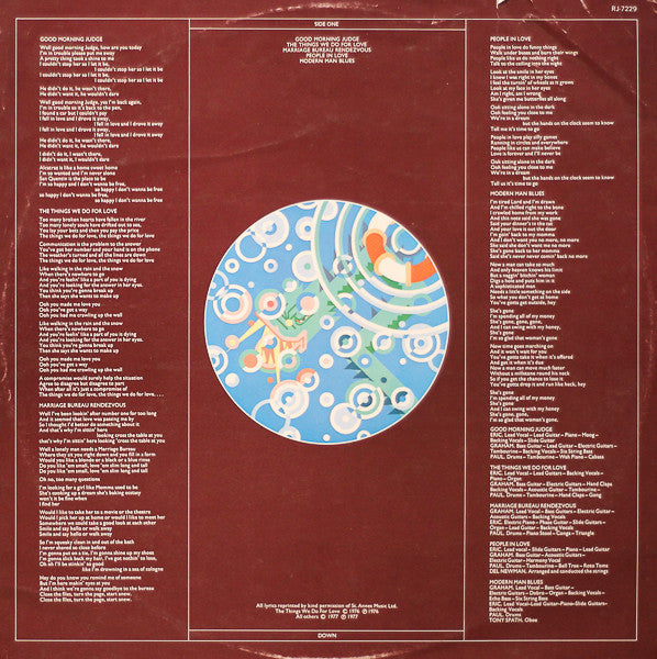 10cc - Deceptive Bends (Vinyl, LP, Album, Stereo) Very Good Plus (VG+) / Very Good Plus (VG+)