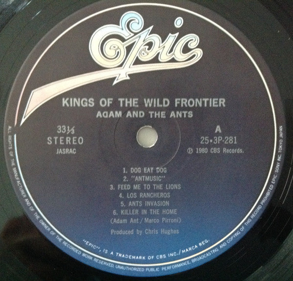 Adam And The Ants - Kings Of The Wild Frontier (Vinyl, LP, Album, S...