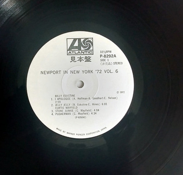 Various - Newport In New York '72 -  Vol. 6 (Vinyl, LP, Album) Very Good (VG) / Very Good (VG)