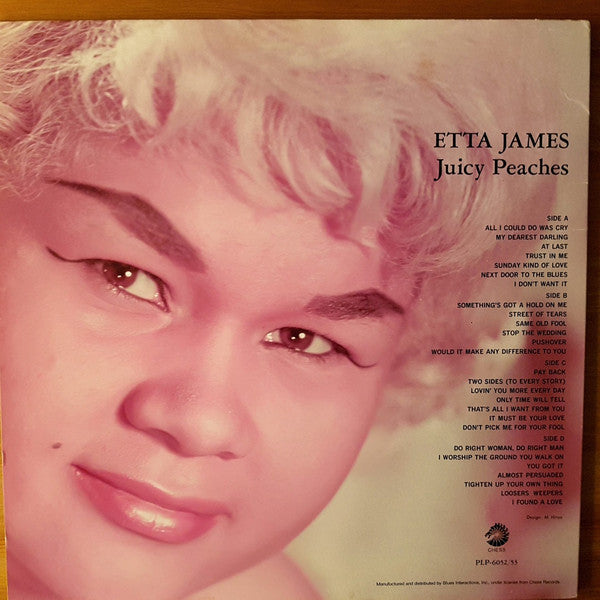 Etta James - Juicy Peaches (2xVinyl, LP, Compilation) Very Good Plus (VG+) / Very Good Plus (VG+)