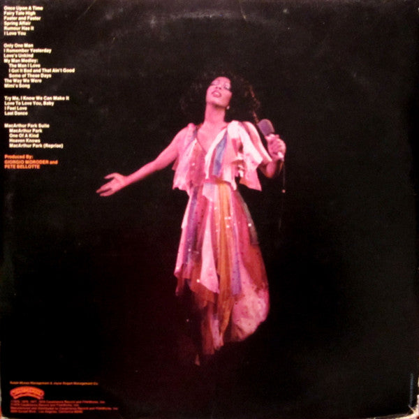 Donna Summer - Live And More (2xVinyl, LP, Album, Stereo) Very Good Plus (VG+) / Very Good (VG)