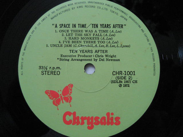 Ten Years After - A Space In Time (Vinyl, LP, Album) Very Good (VG) / Fair (F)
