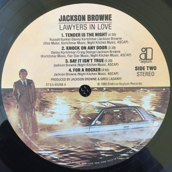 Jackson Browne - Lawyers In Love (Vinyl, LP, Album, Stereo) Near Mint (NM or M-) / Very Good Plus (VG+)