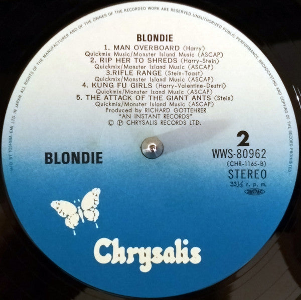 Blondie - Blondie (Vinyl, LP, Album)