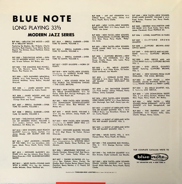 Lou Donaldson Sextet - Lou Donaldson Sextet Volume 2 (Vinyl, LP, Album, Reissue, Mono) Near Mint (NM or M-) / Near Mint (NM or M-)