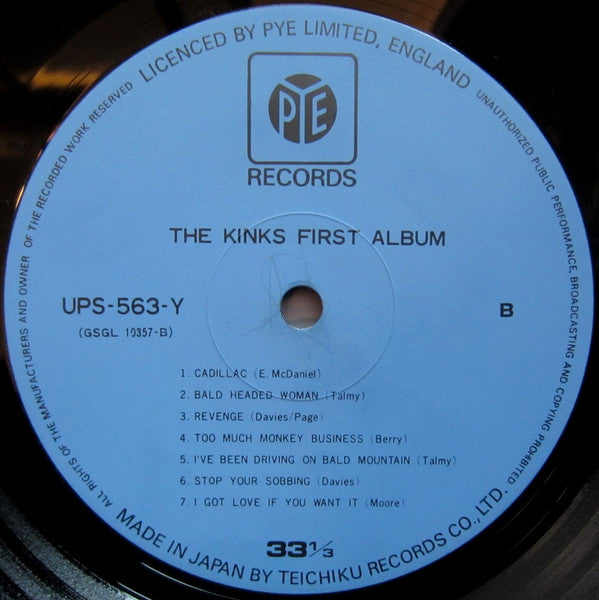 The Kinks - First Album (Vinyl, LP, Album, Reissue) Very Good (VG) / Very Good (VG)