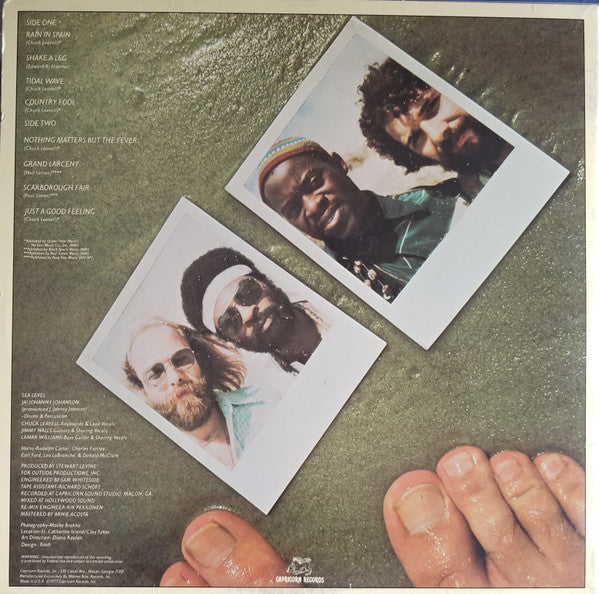 Sea Level - Sea Level (Vinyl, LP, Album) Very Good (VG) / Very Good (VG)