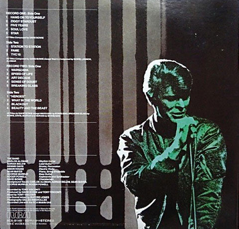 David Bowie - Stage (Vinyl, LP, Album, Stereo)