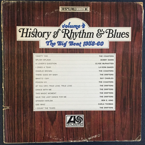 Various - History Of Rhythm & Blues Volume 4: The Big Beat 1958-60 (Vinyl, LP, Compilation, Reissue, Stereo) Very Good (VG) / Very Good (VG)
