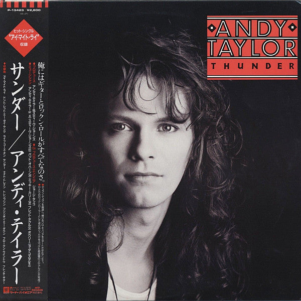 Andy Taylor - Thunder (Vinyl, LP, Album) Near Mint (NM or M-) / Very Good Plus (VG+)