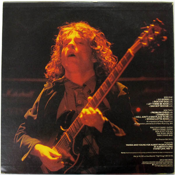 AC/DC - Let There Be Rock (Vinyl, LP, Album, Stereo)