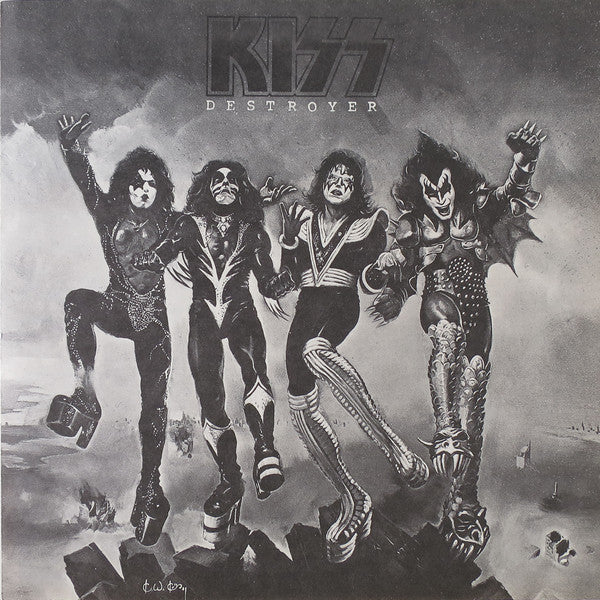Kiss - Destroyer = 地獄の軍団 (Vinyl, LP, Album, Reissue, Stereo)
