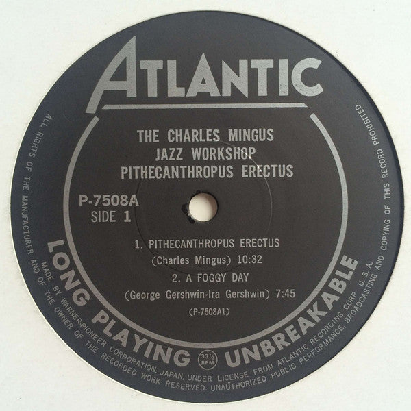 Charles Mingus Jazz Workshop - Pithecanthropus Erectus = 直立猿人 (Viny...