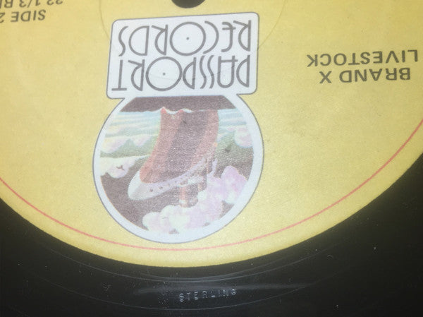 Brand X (3) - Livestock (Vinyl, LP, Album, Reissue, Stereo) Very Good (VG) / Poor (P)