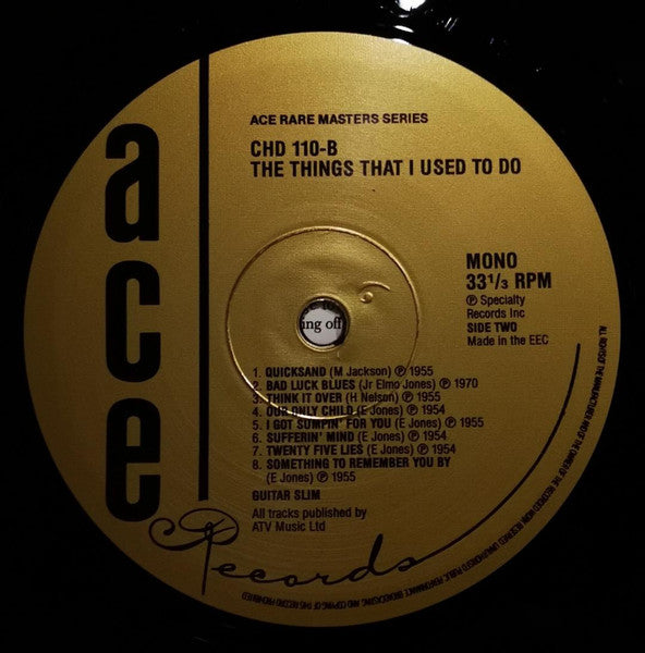 Eddie "Guitar Slim" Jones - The Things That I Used To Do (Vinyl, LP...