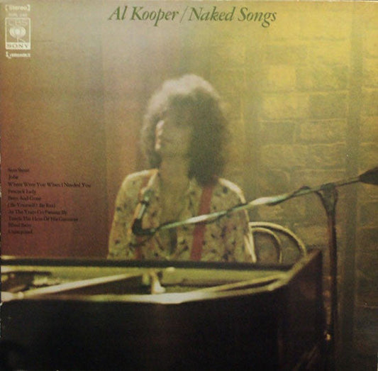 Al Kooper - Naked Songs (Vinyl, LP, Album, Reissue) Very Good Plus (VG+) / Very Good Plus (VG+)