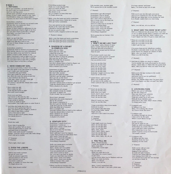 Tom Petty And The Heartbreakers - Damn The Torpedoes (Vinyl, LP, Album, Stereo) Very Good (VG) / Very Good (VG)