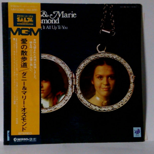 Donny & Marie Osmond - I'm Leaving It All Up To You (Vinyl, LP, Album) Very Good Plus (VG+) / Very Good Plus (VG+)
