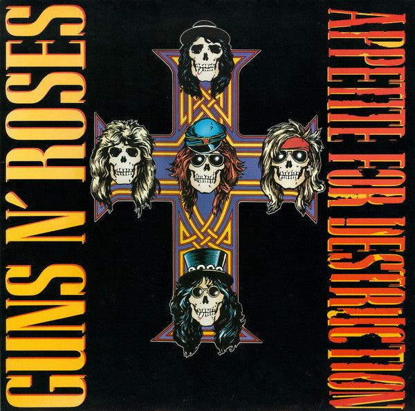 Guns N' Roses - Appetite For Destruction (Vinyl, LP, Album)