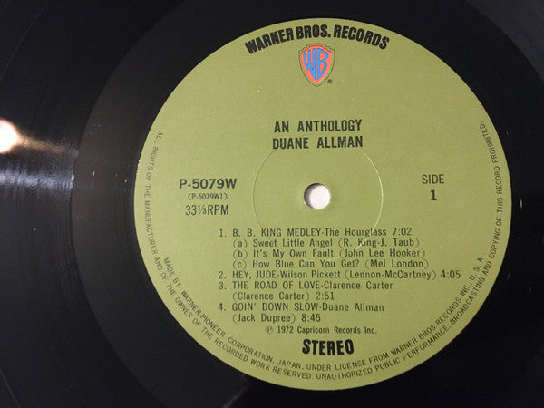 Duane Allman - An Anthology (Vinyl, LP, Compilation)